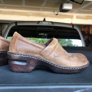 Clarks Leather Clogs